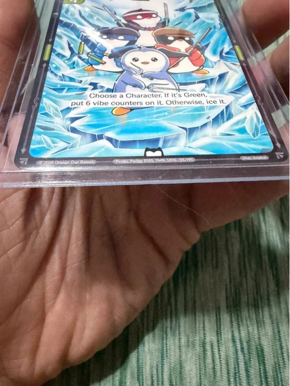 Squad Strike Pudgy Penguins Series 3 Vibes 95/195 Card